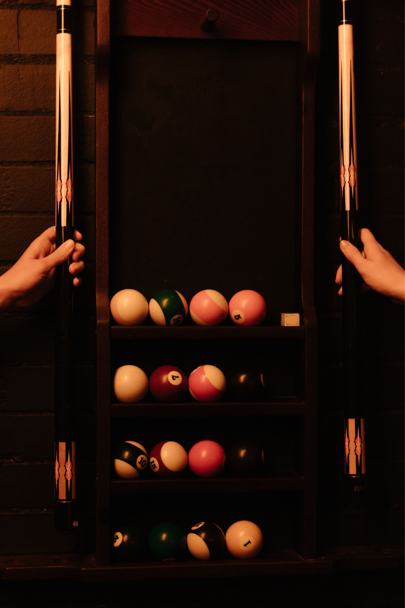 Pool Cue Rack