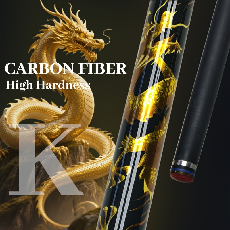 BP01-Carbon Fiber Dragon Edition Pool Cue (12.2mm)
