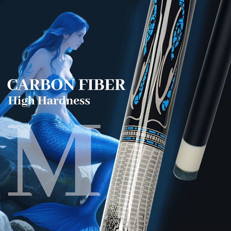 BP01 – Carbon Fiber Mermaid Edition Pool Cue (12.5mm)
